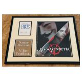 Natalie Portman Autograph Custom Framed and Matted 11x14" Piece