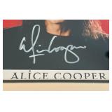 Alice Cooper Autograph Custom Framed and Matted 11x14" Piece