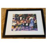 Jerry Maren  Autograph Custom Framed and Matted 11x14" Piece