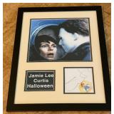 Jamie Lee Curtis  Autograph Custom Framed and Matted 11x14" Piece