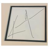 Keanu Reeves Autograph Custom Framed and Matted 11x14" Piece