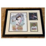 Brad Radke Autograph Custom Framed and Matted 11x14" Piece