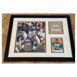 Joe Kapp Autograph Custom Framed and Matted 11x14" Piece