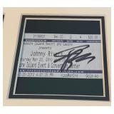 Johnny Rivers Autograph Custom Framed and Matted 11x14" Piece