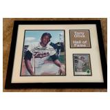 Tony Oliva Autograph Custom Framed and Matted 11x14" Piece