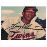 Tony Oliva Autograph Custom Framed and Matted 11x14" Piece