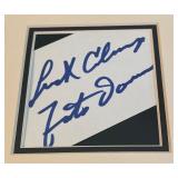 Fats Domino Autograph Custom Framed and Matted 11x14" Piece