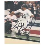Kent Hrbek Autograph Custom Framed and Matted 11x14" Piece