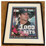 Paul Molitor Autograph Custom Framed and Matted 11x14" Piece
