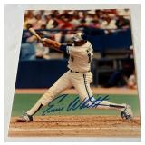 Ernie Whitt Autographed 8x10" Baseball Photo