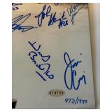 1980 Olympic Hockey Team Autographed 16x20" Photo w/ Steiner COA - Miracle on Ice! - Herb Brooks + All 20 Players: Mark Pavelich, Bob Suter,  Neal Broten, Jim Craig, Mike Eruzione, Mark Wells, John Ha