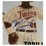 Torii Hunter and Corey Koskie Autographed 29"x40" McDonalds Minnesota Twins Advertisement