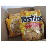 3 Two pound bags of Tostitos thick ...