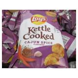 28 2.12ox bags of Lays kettle chips...