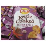 28 2.12ox bags of Lays kettle chips...