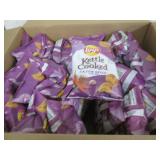 28 2.12ox bags of Lays kettle chips...