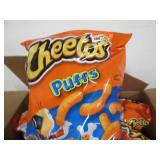 10 Eight ounce bags of Cheetos puff...