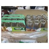 2 Flats of canning jars...