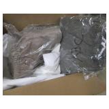 Box of assorted King size new beddi...