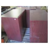 3 Wood frame with Metal drawers lat...