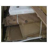 Pallet of shower bases, walls and m...