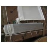 Pallet of shower bases, walls and m...