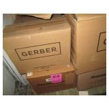 Pallet of new sinks and toilets...