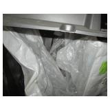 Pallet of truck trim, mainly bumper...