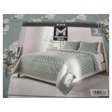 King velvet quilt set...