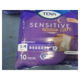 3 10 Packs Tena S/M overnight under...