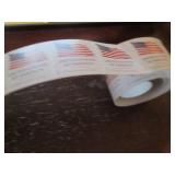 Roll of 100 Forever USPS Flag Stamps