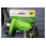 3- 8 Pattern Hose Nozzles...