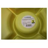 2 Divided Round Trays with Lids...