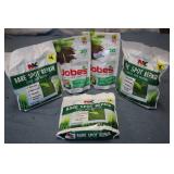 3 bags of grass seed mixture and 2 ...