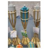 11 Bamboo Table Torches...