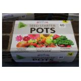 7 Seed starter pot packs...
