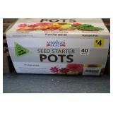 7 Seed starter pot packs...