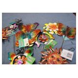 Variety of garden stakes...