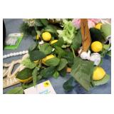 Artificial flowers, Plant stand bas...