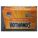 HOT HANDS Long lasting heat 36 pair...