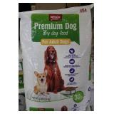 30lb Bag of Premium Dog Food For Ad...