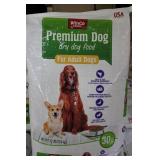 30lb Bag of Premium Dog Food For Ad...