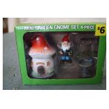 Mini garden gnome and fairy set...
