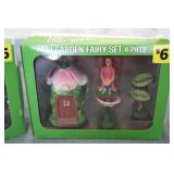Mini garden gnome and fairy set...