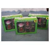 3 Mini garden 4 piece fairy sets...