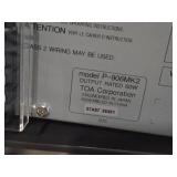 TOA 900 Series II 60W Rack-Mount Amplifier P-906MK2