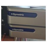 Lot of (2) Symetrix SymNet Radius AEC Rack-Mount Network Switch Electronic Equipment