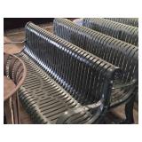 Lot of (2) Metal Park Benches
