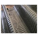 Lot of (2) Metal Park Benches
