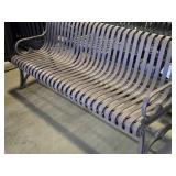 Metal Park Bench